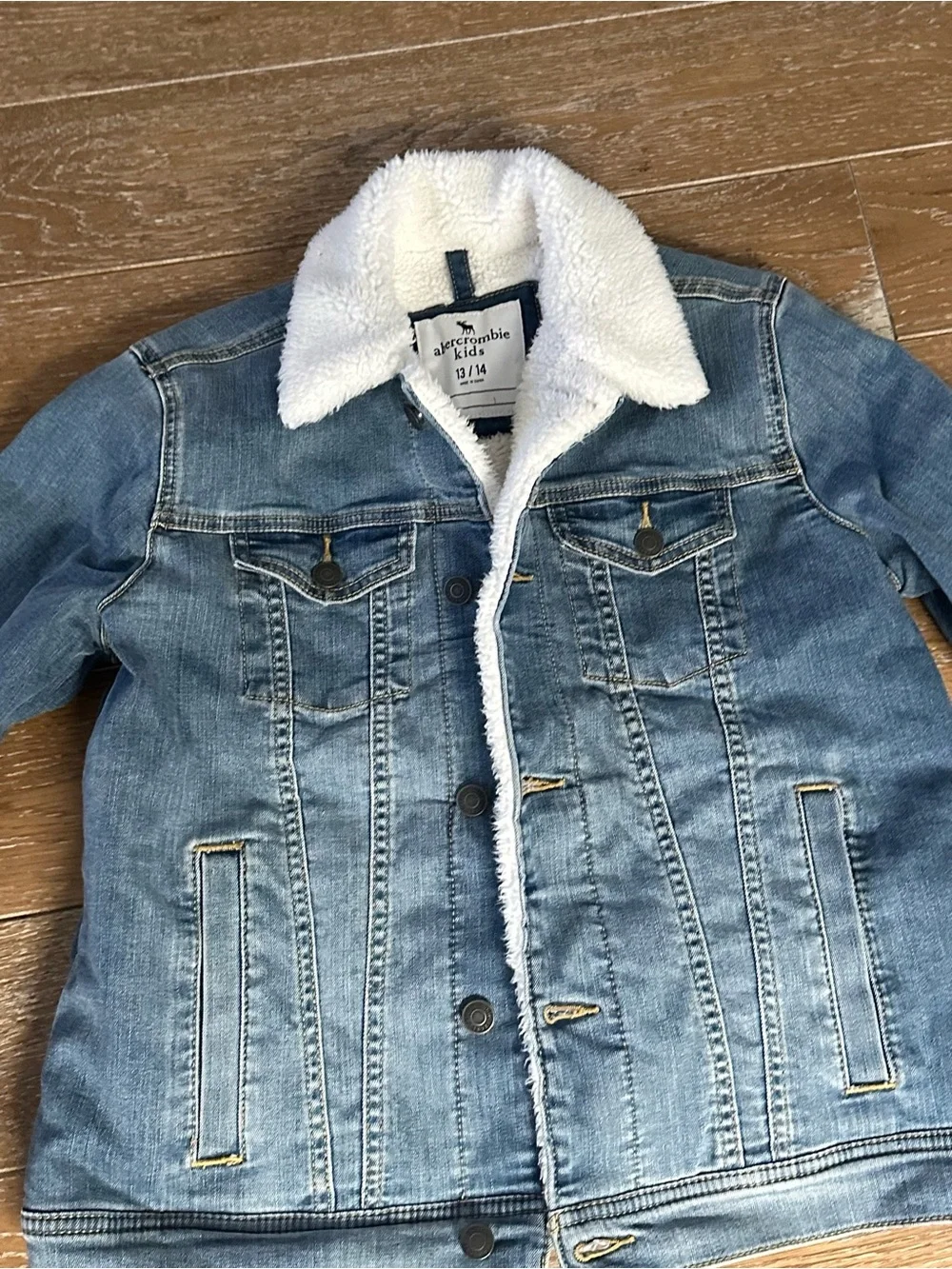 abercrombie kids light blue